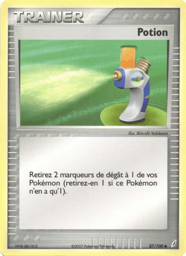 Potion, carte 87 de EX Gardiens de Cristal