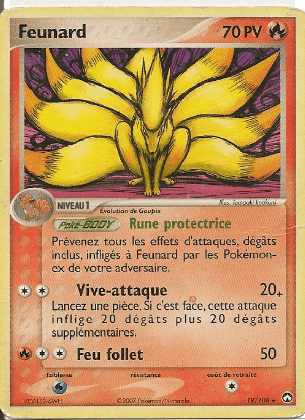 Feunard, carta 19 de EX Gardiens du Pouvoir