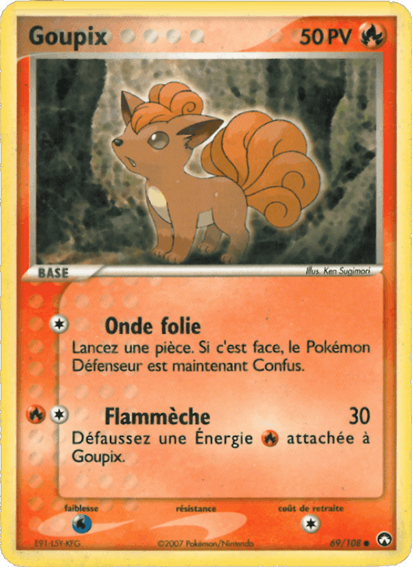 Goupix, carte 69 de EX Gardiens du Pouvoir