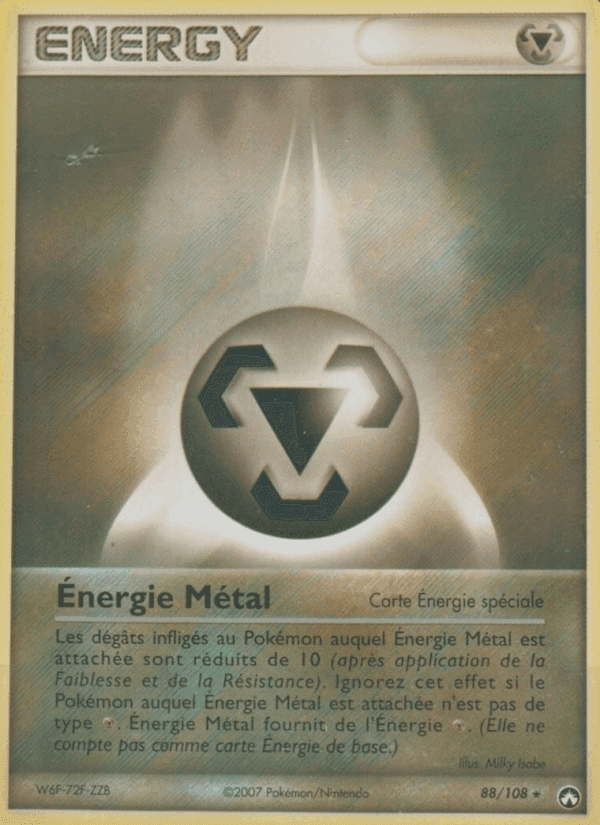 Énergie Métal, card 88 from EX Gardiens du Pouvoir