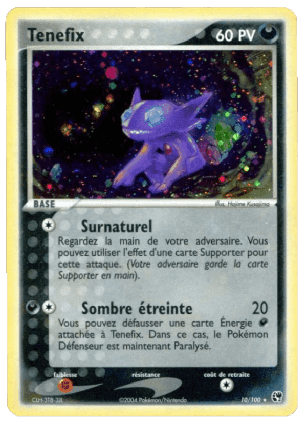 EX Tempête de sable の 10 番、Ténéfix