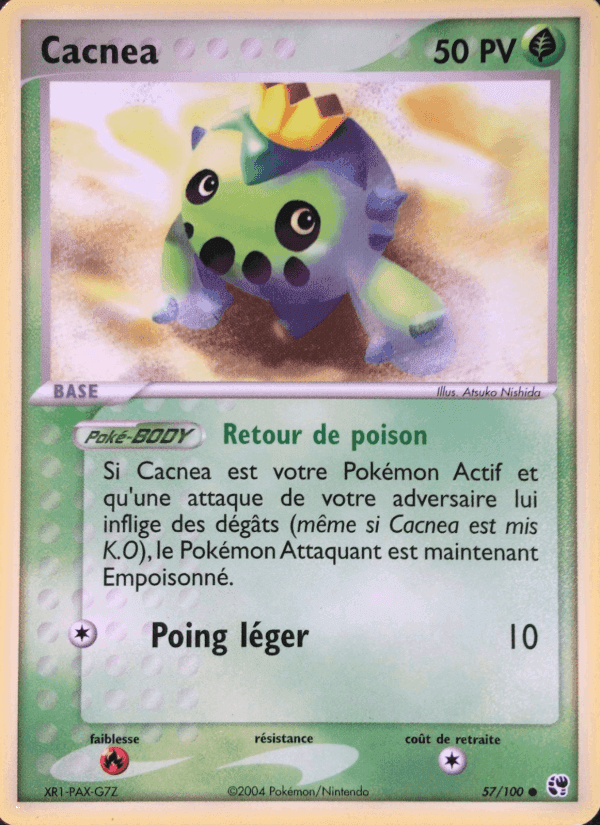 Cacnea, carta 57 de EX Tempête de sable