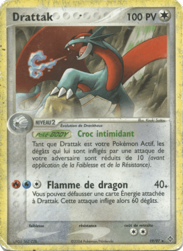 Drattak, carte 19 de EX Dragon