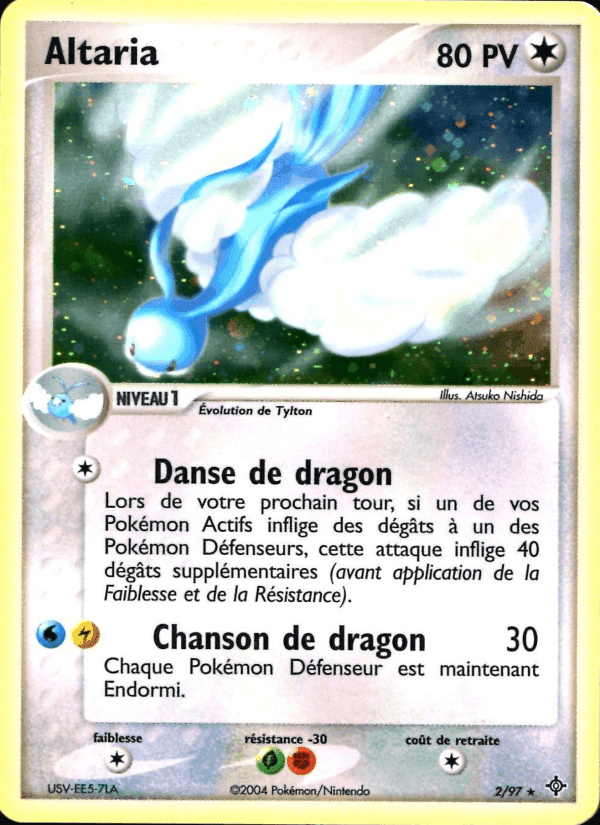 Altaria, carte 2 de EX Dragon