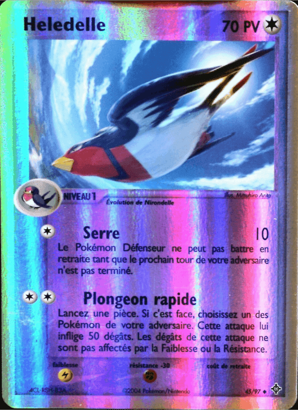 Hélédelle, carte 45 de EX Dragon