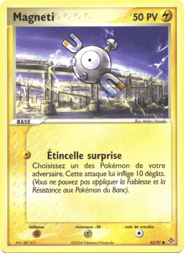 Magnéti, carta 62 di EX Dragon