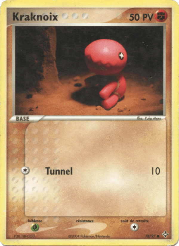Kraknoix, carte 78 de EX Dragon