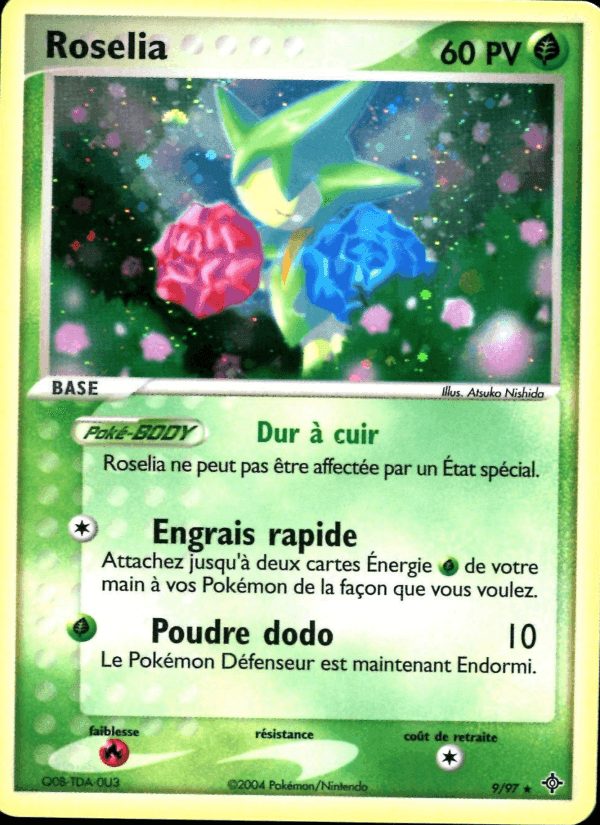 Rosélia, carte 9 de EX Dragon