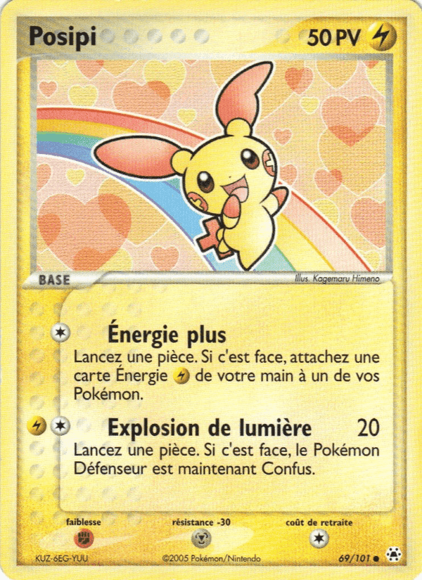 Posipi, carte 69 de EX Légendes Oubliées