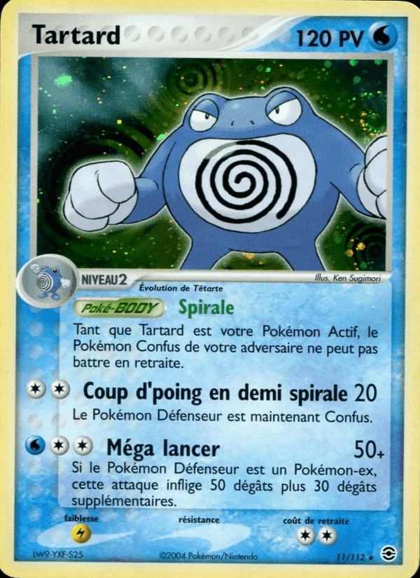 Tartard, carte 11 de EX Rouge Feu & Vert Feuille
