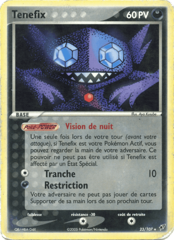 Ténéfix, carte 23 de EX Deoxys