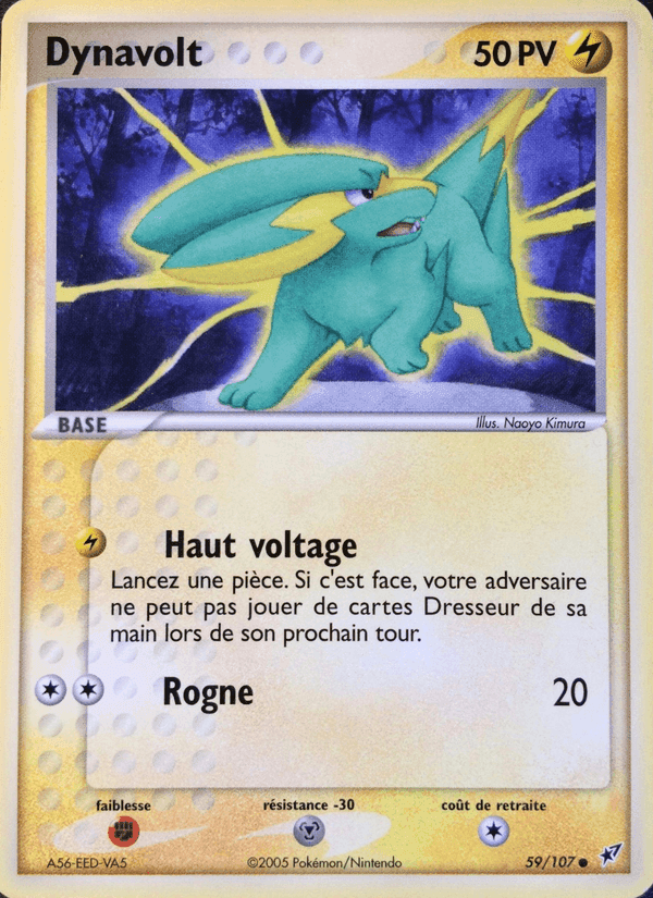 Dynavolt, carte 59 de EX Deoxys