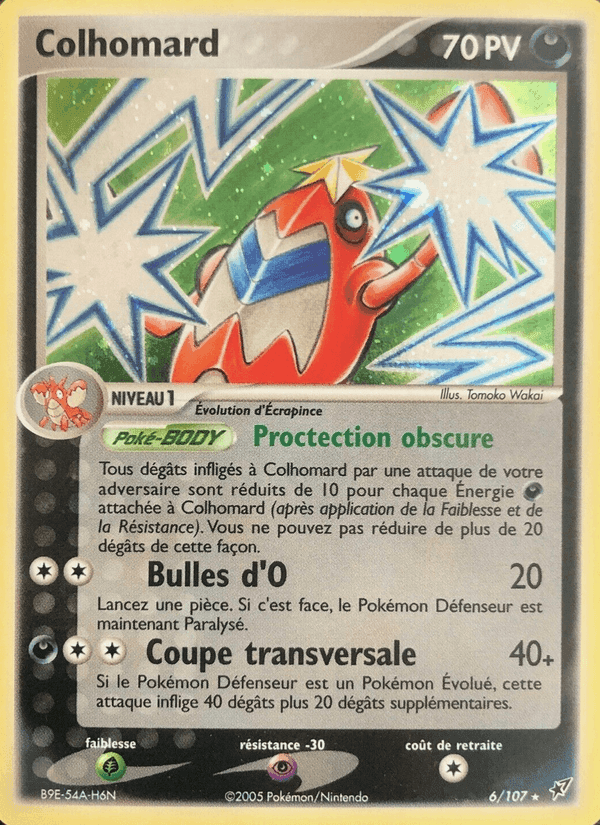 Colhomard, carte 6 de EX Deoxys