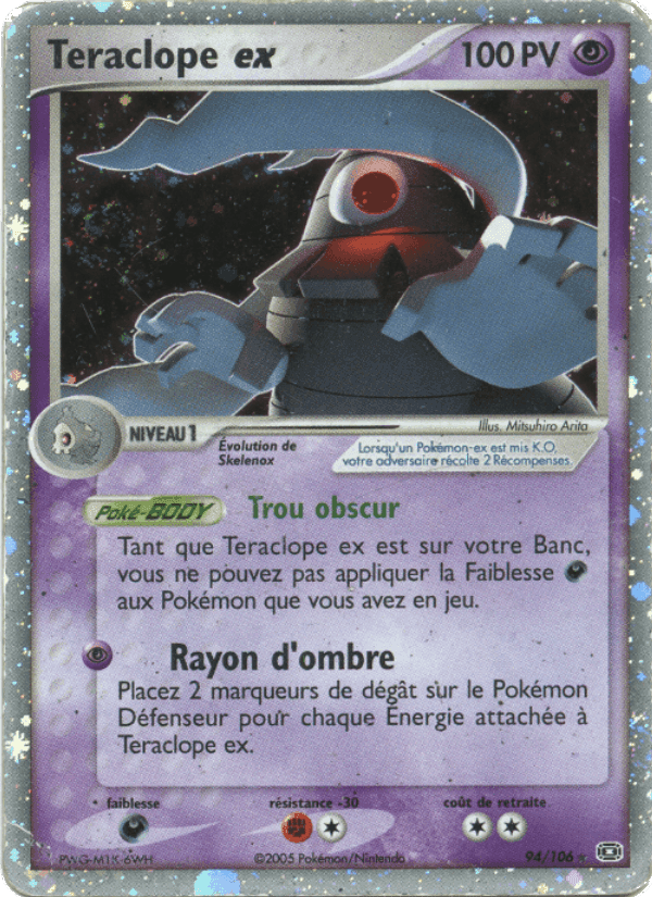 Teraclope ex, carta 94 di EX Émeraude