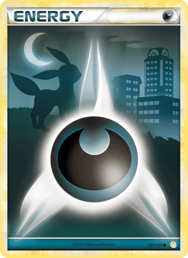 Énergie Obscurité, card 121 from HeartGold SoulSilver