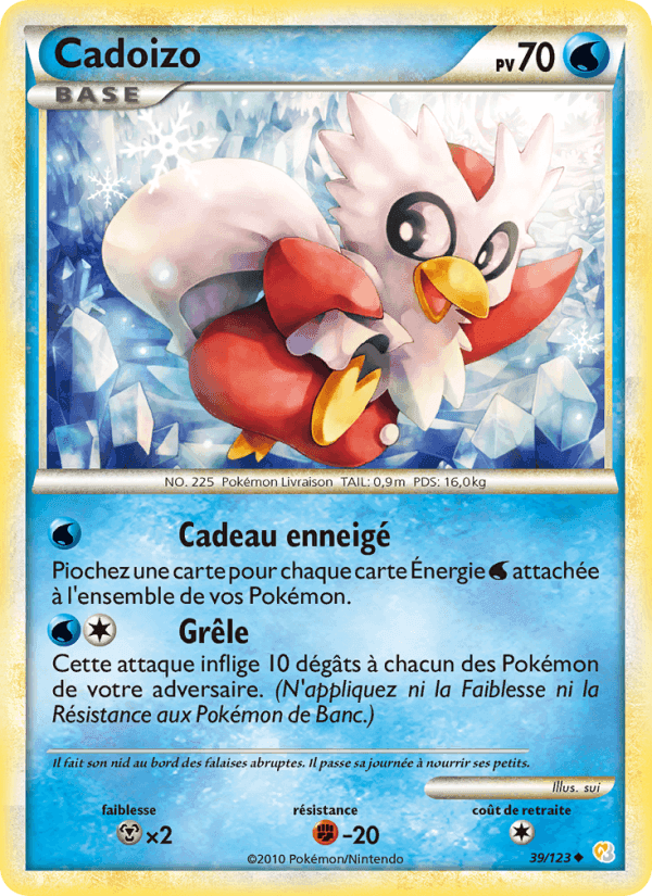 Cadoizo, card 39 from HeartGold SoulSilver