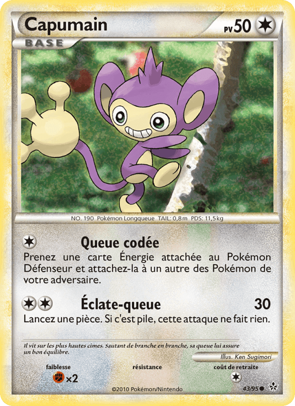 Capumain, carte 43 de Déchaînement