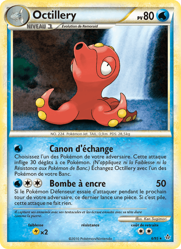 Octillery, carte 6 de Déchaînement