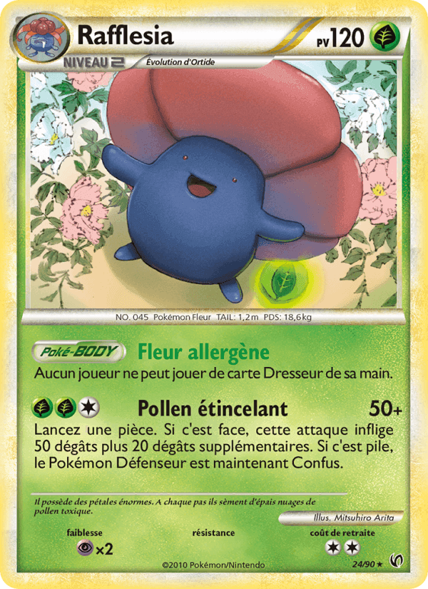 Rafflesia, carte 24 de Indomptable