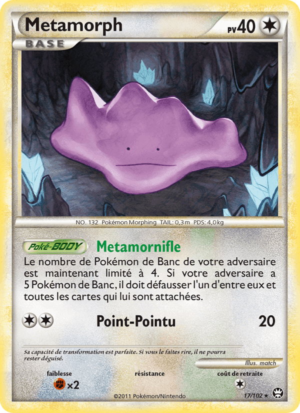 Métamorph, carta 17 de Triomphant