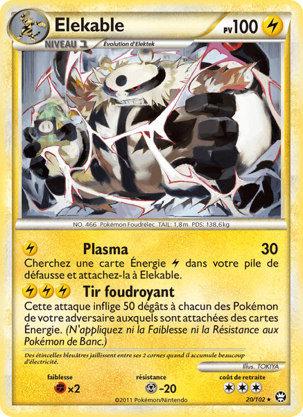 Élekable, carta 20 de Triomphant
