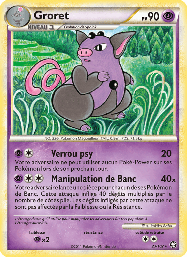 Groret, carta 23 de Triomphant