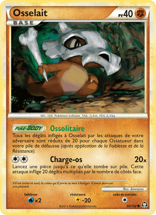 Osselait, carta 60 de Triomphant