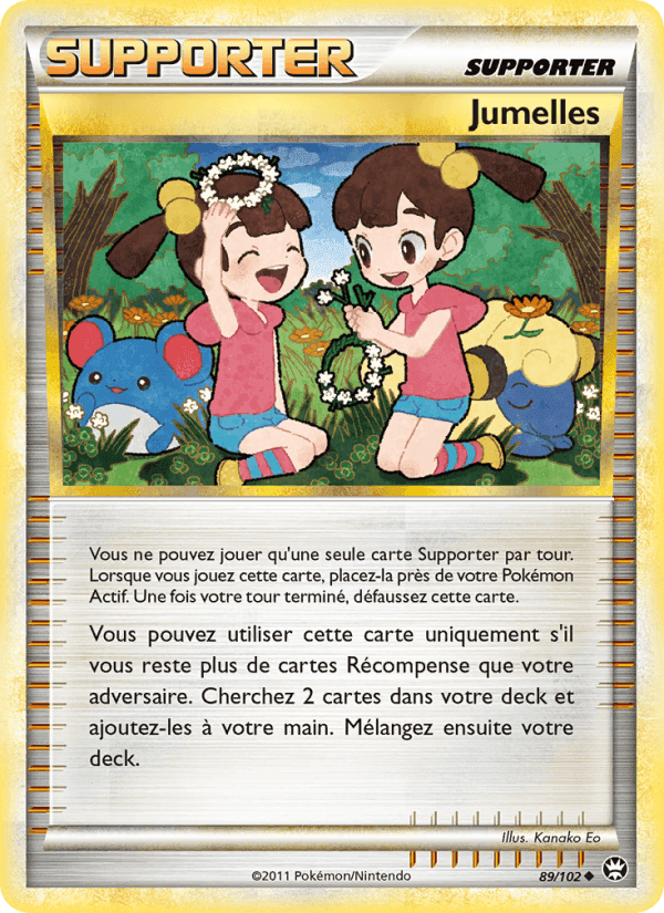 Jumelles, card 89 from Triomphant
