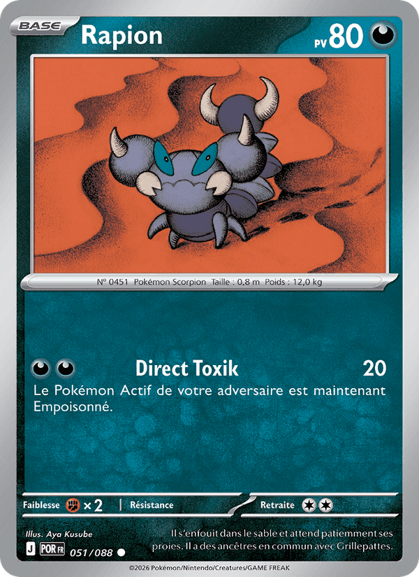 Rapion, card 051 from Équilibre Parfait
