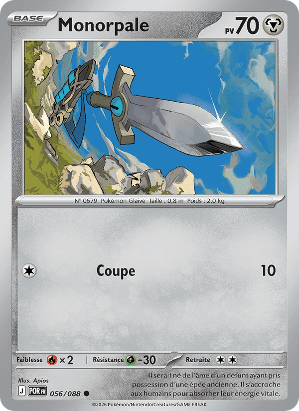Monorpale, carte 056 de Équilibre Parfait