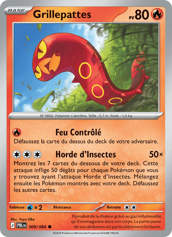 Grillepattes, card 009 from Nuit Noire