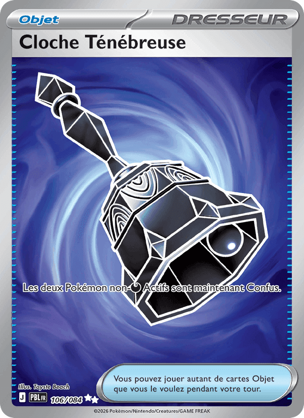 Cloche Ténébreuse, card 106 from Nuit Noire