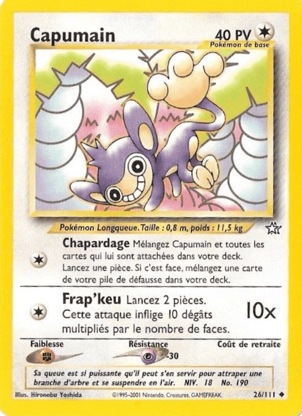Capumain, carta 26 di Neo Genesis