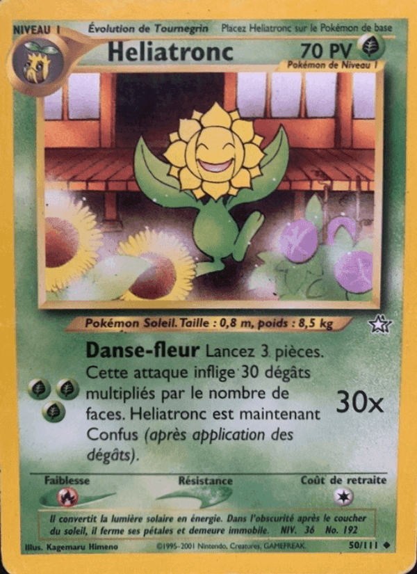 Héliatronc, card 50 from Neo Genesis