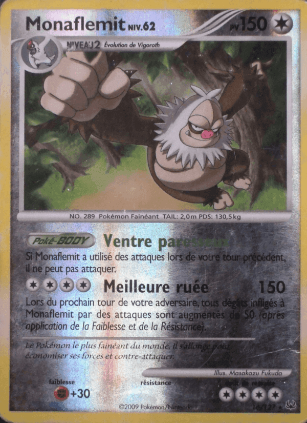 Monaflèmit, carte 16 de Platine