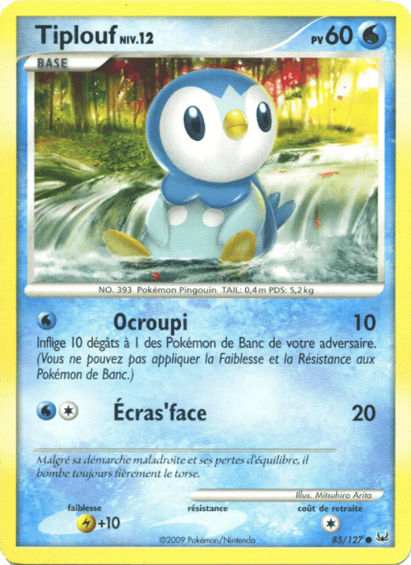 Tiplouf, carte 85 de Platine