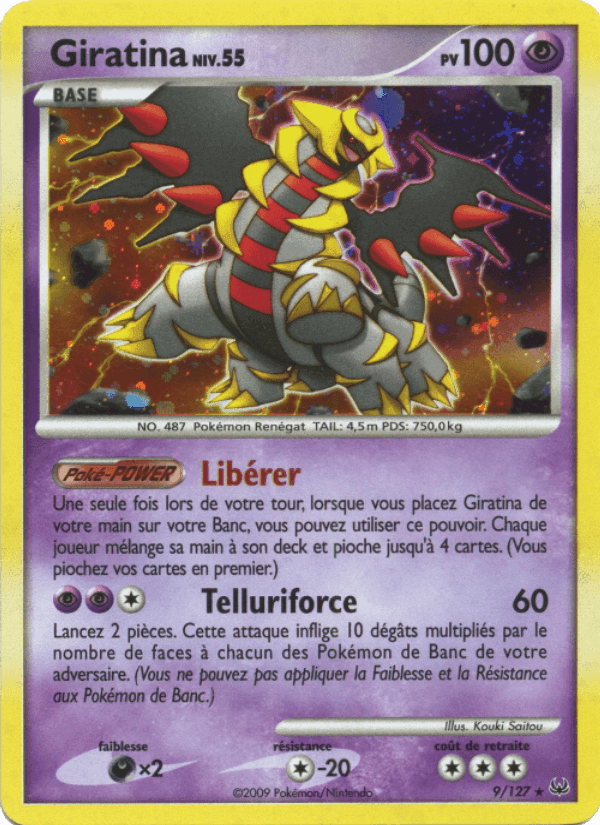 Platine の 9 番、Giratina
