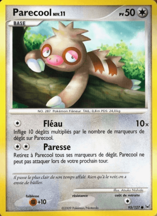 Parecool, carte 95 de Platine