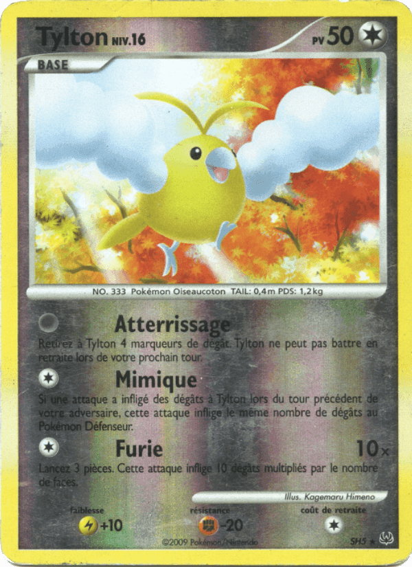 Tylton, carte SH5 de Platine