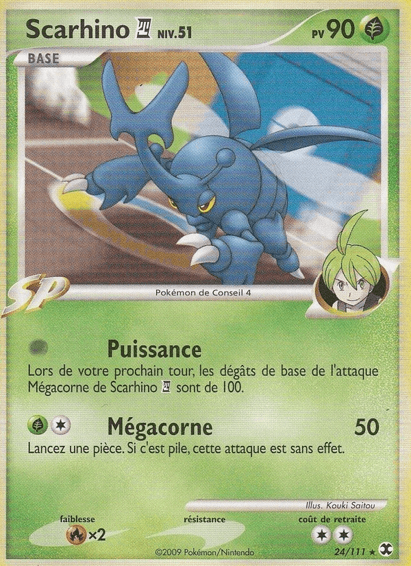 Scarhino 4 Niv. 51, carte 24 de Rivaux Émergeants