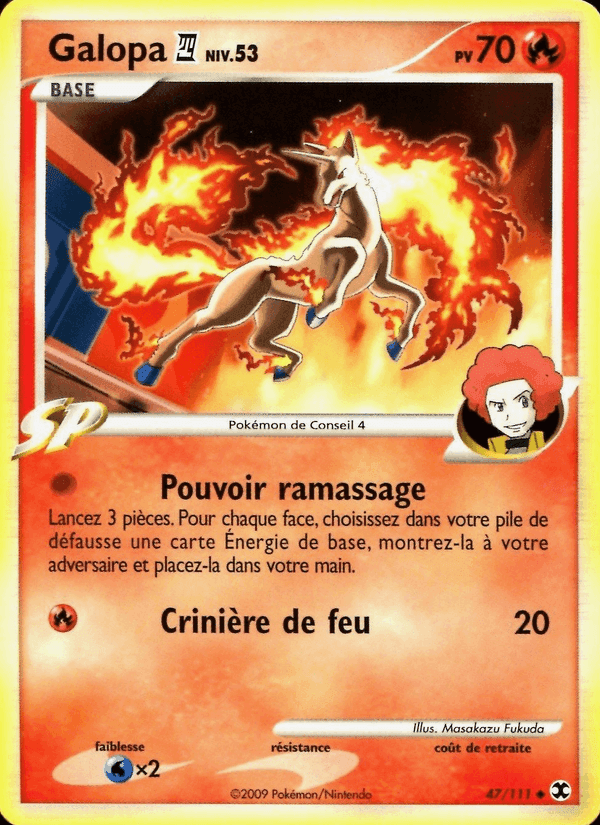 Rivaux Émergeants の 47 番、Galopa 4 Niv. 53