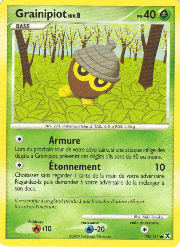 Grainipiot Niv. 8, carte 78 de Rivaux Émergeants