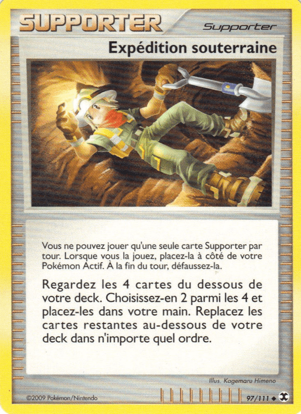 Expédition souterraine, card 97 from Rivaux Émergeants