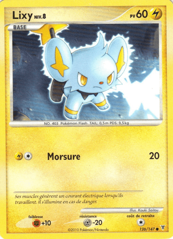 Lixy, carte 126 de Vainqueurs Suprêmes