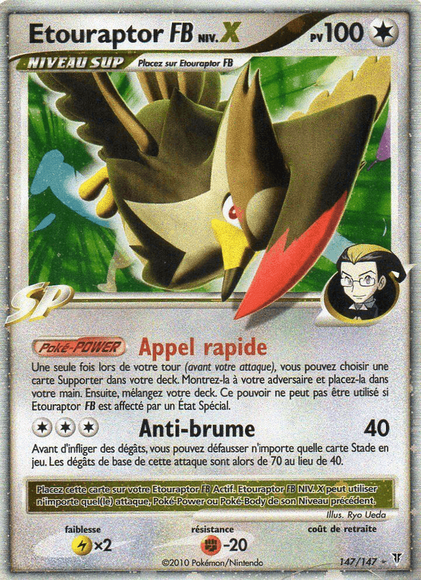 Etouraptor FB, carta 147 di Vainqueurs Suprêmes