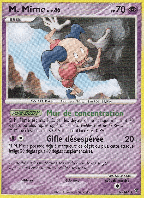 M. Mime, card 37 from Vainqueurs Suprêmes
