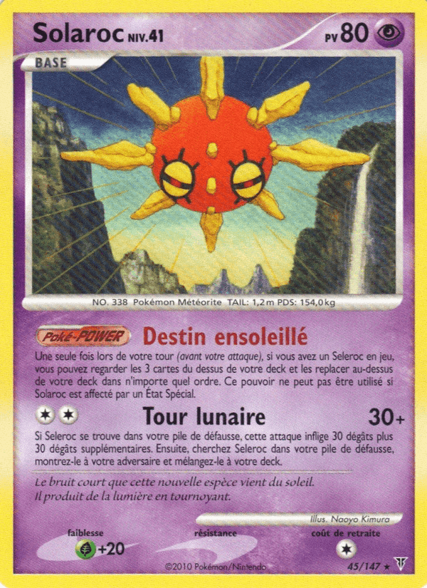 Solaroc, carte 45 de Vainqueurs Suprêmes
