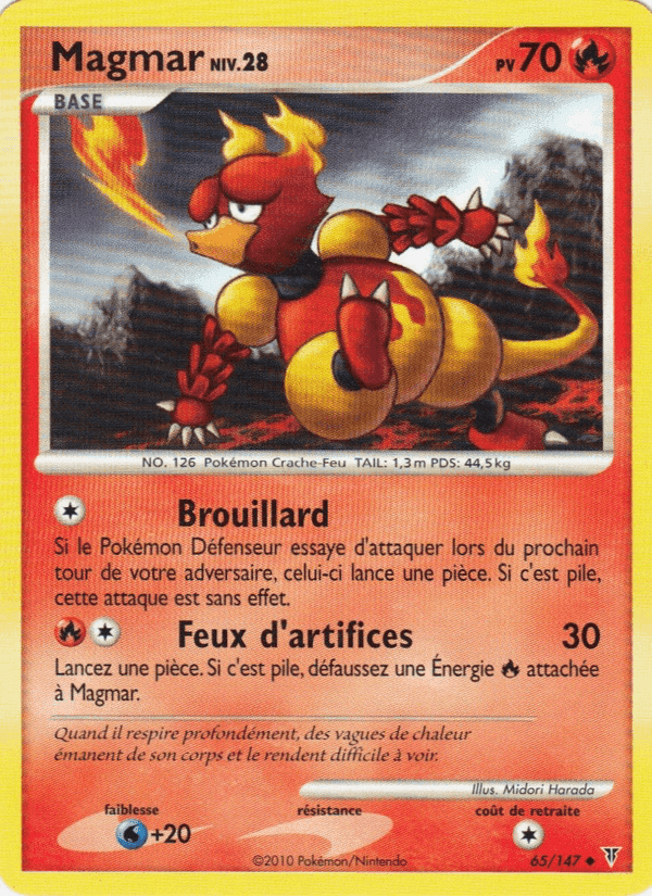 Magmar, carte 65 de Vainqueurs Suprêmes