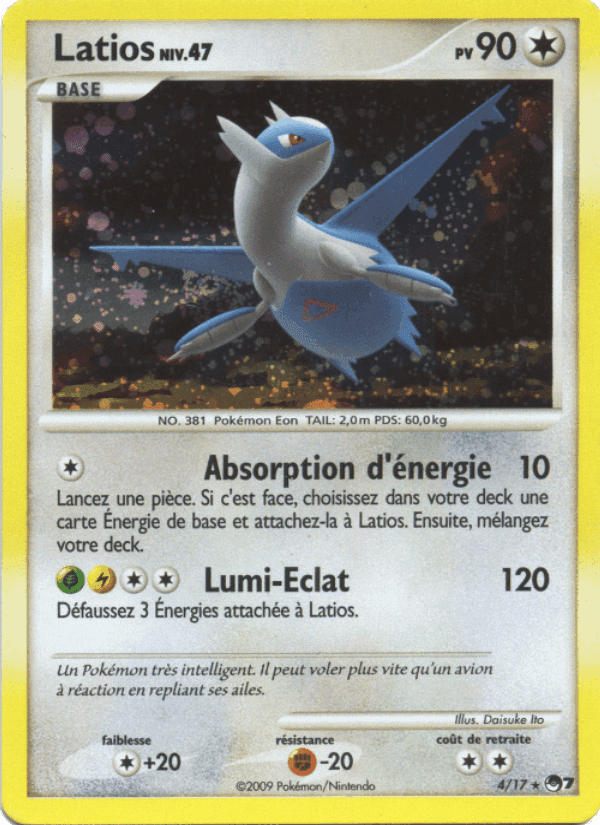 Latios, carte 4 de POP Série 7