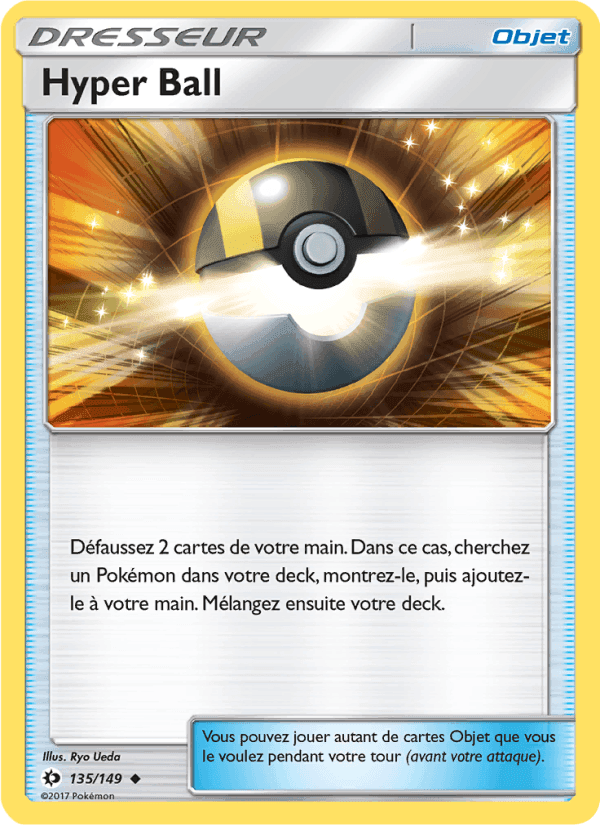 Hyper Ball, carte 135 de Soleil et Lune